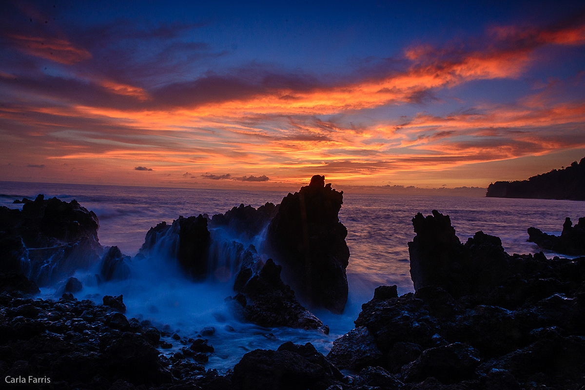 Laupahoehoe Point Park sunrise