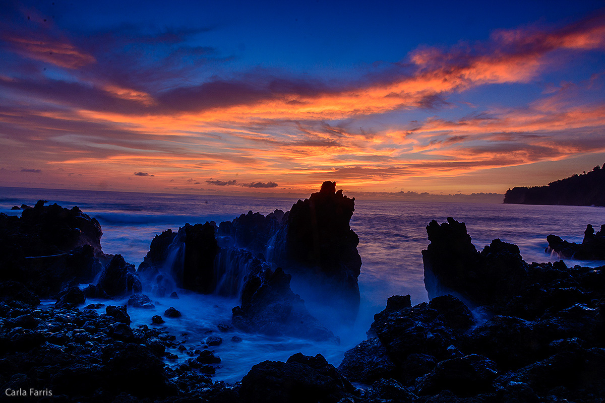 Laupahoehoe Point Park sunrise