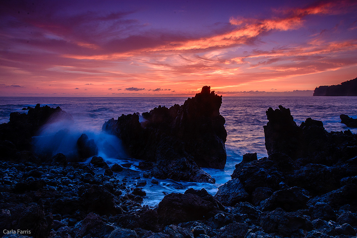 Laupahoehoe Point Park sunrise