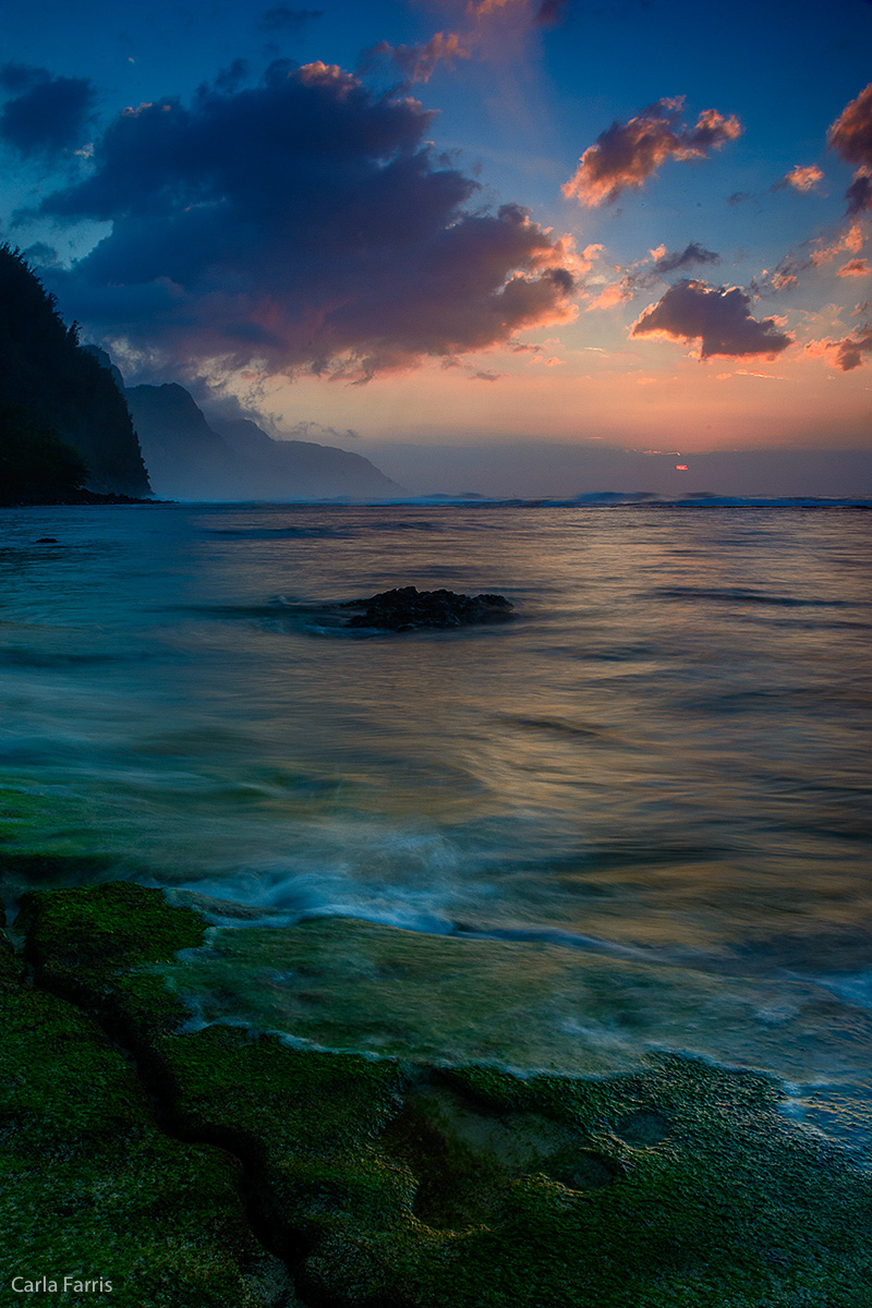 Ke'e Beach Sunset