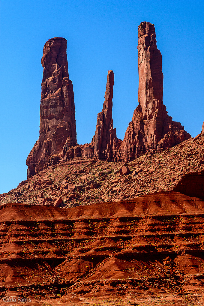 Monument Valley - Three Sisters