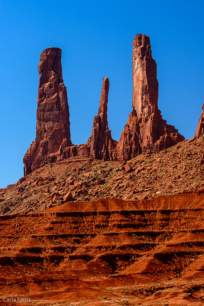 Monument Valley - Three Sisters