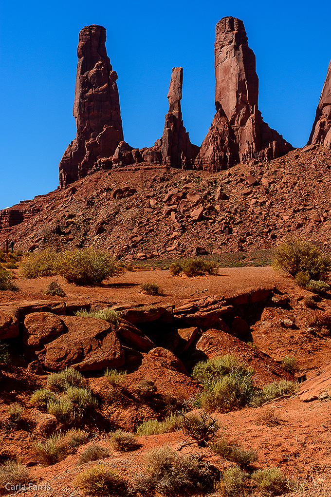 Monument Valley - Three Sisters