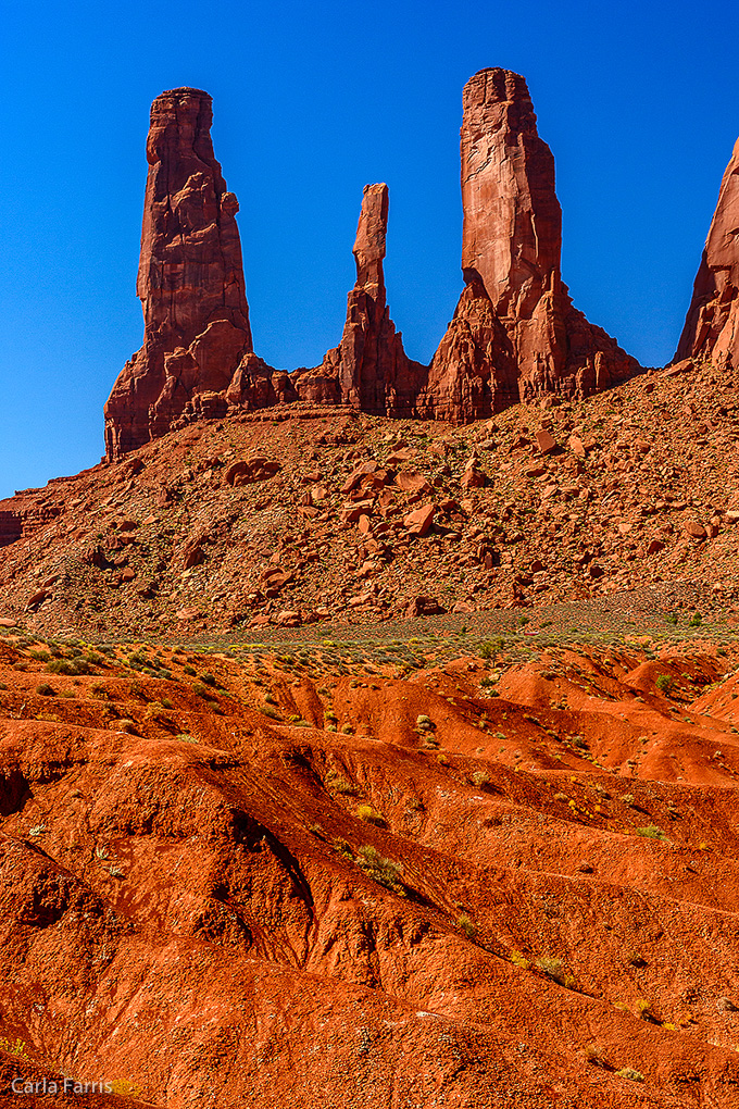 Monument Valley - Three Sisters