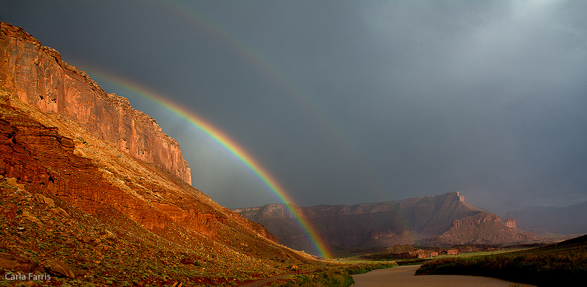 Double Rainbow Fisher Tower